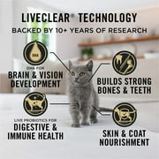Purina Pro Plan LiveClear Dry Kitten Food Allergen Reducing Chicken and Rice Formula, 3.2 lb Bag