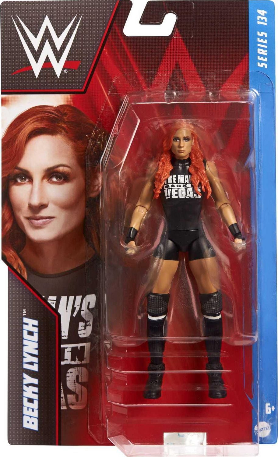 WWE Becky Lynch Figurine articulée, 15,24 cm, collection, 6 ans et plus