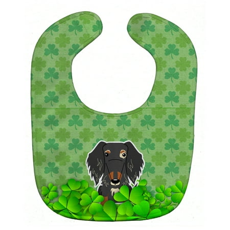 

Carolines Treasures BB6269BIB Wire Haired Dachshund Dapple Shamrocks Baby Bib 10 x 13 multicolor