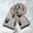 Beige, variant on Dvkptbk Christmas Scarfs for Women Ladies Scarf Christmas Snowflake Print Warm and Comfortable Winter Shawl Scarf Clothes on Clearance