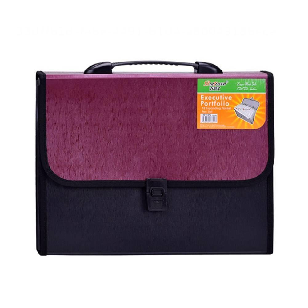 Gespout Expandable File Folders A4 Accordion Filing Handhold Expanding