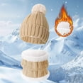 thumbnail image 1 of Women's Winter Warm Hat And Neck With Thick Velvet For Cold And Cycling, 1 of 5