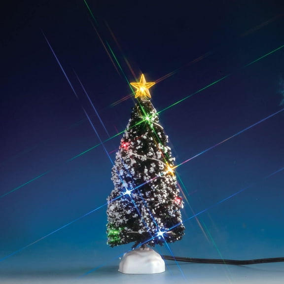 Multicolor Light Evergreen Tree - 7 Inches
