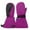 Purple, variant on Kids Snow Mittens Waterproof Ski Gloves for Winter Ski Mittens for Toddler Girls Boys Navy XS (fits 1-2 Years)