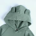 thumbnail image 5 of GYRATEDREAM Boys Girls 2 Pieces Tracksuits Outfits Athletic Hoodies Sweatshirts and Sweatpants Athletic Clothing Sets for 6-9M Green, 5 of 9