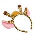 thumbnail image 4 of Tocado de animal de Halloween, diadema de jirafa, tocado peludo, accesorios de decoración para fiesta de mascarada, horquilla, 4 of 5