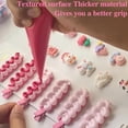 thumbnail image 6 of 24 Inch Extra Large Piping Bags, 200 PCS Clear Disposable Icing bags, Thickened Non-Slip and Anti-Burst Pastry Bags for Baking and Decorating Desserts Cakes Cookie, 6 of 7
