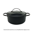 thumbnail image 2 of Olla Cacerola Hudson 24 Cm Antiadherente Total Black, 2 of 5