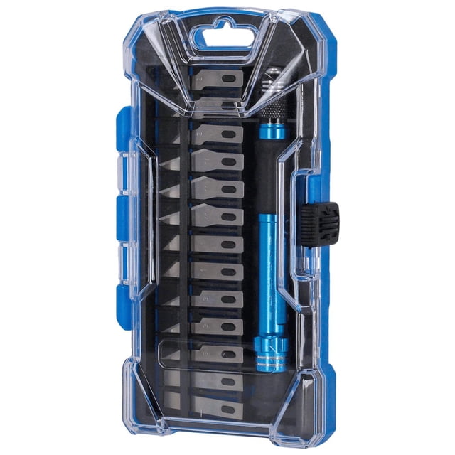 Kit Navajas Exactos Cutter Corte Profesional Estuche 14pzs ROKR MRK-013