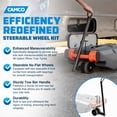thumbnail image 4 of Camco Steerable Wheel Kit for 28 & 36 Gal Rhino Tote Tank w/ Tow Bar Handle, 4 of 16