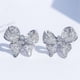 thumbnail image 4 of Modern Bowknot Earrings Ear Studs Zircon Crystal Ear Pendant Jewelry Charm Trend Ear Accessory for Party Daily Wear, 4 of 4