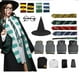 thumbnail image 2 of Capa de Slytherin Potter para niños y adultos, disfraz de Halloween, Cosplay de Navidad, capa con corbata, bufanda, falda de vestido de varita, 2 of 4