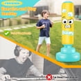thumbnail image 3 of Inflatable Boxing/Punching Bag for Kids for Boys and Girls Teens Karate MMA moui Thai Practice, 3 of 8