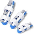 thumbnail image 1 of Férula para Dedos, 3 UNIDS Soporte para Dedos Brace Estabilizador de Dedos para Dedos Rotos Alisado Artritis Inmovilización de Nudillos,Blue, 1 of 5