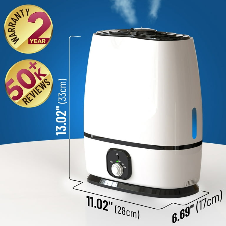 Everlasting Comfort Ultrasonic Cool Mist Humidifier (6L) - Essential Oil