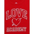 thumbnail image 3 of Way to Celebrate Girls Valentine's Day Short Sleeve T-Shirt, Sizes 4-18, 3 of 3