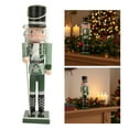 thumbnail image 2 of MOMOJIA Xmases Nutcrackers Ornament Soldier Nutcrackers Xmases Nutcrackers Centerpieces, 2 of 10