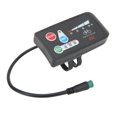 thumbnail image 3 of ABS Lightweight LED Display Meter With Waterproof Connector, Electric Bicycle Display For Modification, 3 of 8