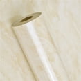thumbnail image 3 of Calcomanía de pared autoadhesiva de vidrio, impermeable, extraíble, decorativo, papel PET para puerta de mesa de encimera, amarillo Methold HA002766-02, 3 of 6