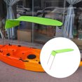 thumbnail image 4 of VONKY Polyester Bateau Parasol Portable Universel Réutilisable Canoë Pare-Soleil Extérieur Activité Nautique Pêche Auvent avec Sac de Rangement Fruit Green, 4 of 9