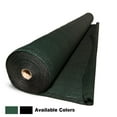 6 ft. x 100 ft. Green Privacy Fence Screen Netting Mesh with Reinforced