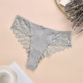 thumbnail image 2 of B91xZ Strings pour Femmes en Microfibre Extensible Lisse, Gris G, 2 of 5