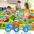 thumbnail image 4 of Kids Rug for Playroom, Kids ABC Educational Rug for Kids Room, Kids Carpet with Animals, Month, Weeks, Fruit, Planets Learning Rugs for Classroom Bedroom, Kids Baby Play Mat (59 X 39.4 INCH), 4 of 10