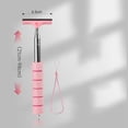 thumbnail image 5 of 1PC Wiper Mini Car Rearview Wiper Water Cleaner With Telescopic Long Handle Portable Cleaning Tool For Shower Doors Car Window Glass Car Accessories () Pink, 5 of 5
