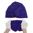 thumbnail image 5 of Unique Bargains 1 Pc Breathable Double Layer Swimming Cap Navy Blue, 5 of 6
