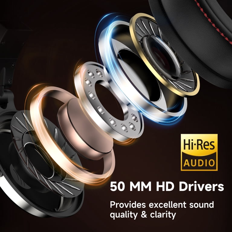 OneOdio Pro-50 Professional Studio Headphones, Black photo 7