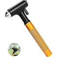 thumbnail image 1 of Emergency Hammers,Car Window Hammer Metal Portable Belt Cutter Anti-skid Tool,Break Glass and Window, 1 of 5