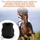 thumbnail image 3 of Yuarrent Chaleco ecuestre relleno alargado buena elasticidad ligero seguridad equitación chaleco protector corporal con cremallera al aire libre Cuidado ecuestre y deportes S Yuarrent OD022030-01, 3 of 6