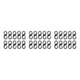 thumbnail image 1 of Sonducket 10 Pieces Traveling Backpack Mini S Steel Ring Equipment Buckle Portable Carabiner Accessories Shaped Stainless Type1 NO1, 1 of 6