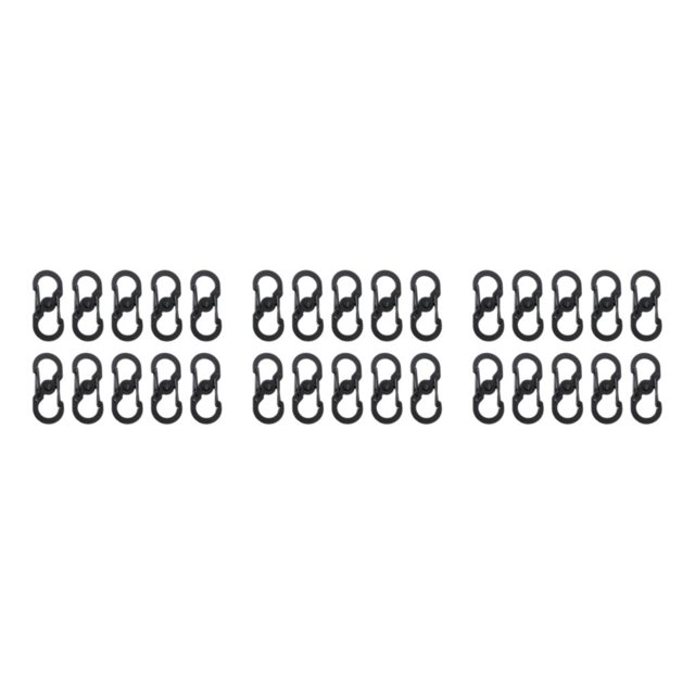 Sonducket 10 Pieces Traveling Backpack Mini S Steel Ring Equipment Buckle Portable Carabiner Accessories Shaped Stainless Type1 NO1