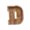 Letter D, variant on figatia Letter Piggy Bank Wooden, Kid'S Money Bank Saving Jar, Decorative Letter Money Box for Valentine's Day, Boys, Girls, Letter A
