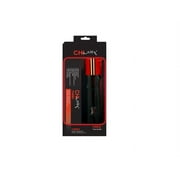 ChI Air Turbo Digital Microchip Ceramic 1" Hairstyling Iron, Black