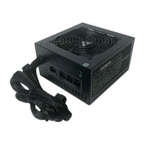 Apevia ATX-ES700W Essence 700W ATX Semi-Modular Gaming Power Supply with Auto-Thermally Controlled 120mm Black Fan, 115/230V Switch, All Protections