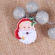 thumbnail image 2 of EeaseMX 1 par de pendientes navideños de campana de Papá Noel, pendientes decorativos de Navidad, artículos de fiesta, regalos para mujeres y niñas (Papá Noel 2), 2 of 7