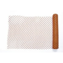 Mutual Industries 4' X 50' Diamond Link Fence - Orange