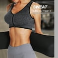 thumbnail image 4 of QRIC Sauna Sweat Waist Trimmer Body Shaper Premium Waist Trainer Workout Shapewear Wraping Belt, 4 of 6