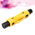 thumbnail image 4 of MasteelfCA Câble Coaxial Décapant Réseau Pince Décapant Fil Pinces (Jaune), 4 of 8
