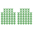 thumbnail image 1 of 50 Clips para Doblar Plantas 90 Grados Entrenamiento Estrés () Verde, 1 of 5