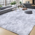 thumbnail image 5 of Trendix Area Rug, Thickened Fluffy Large Area Rugs for Bedroom Floor Carpet, Ultra Soft Non-Slip Fuzzy Rug Bedroom Rug (Light Grey, 160*230cm), 5 of 8
