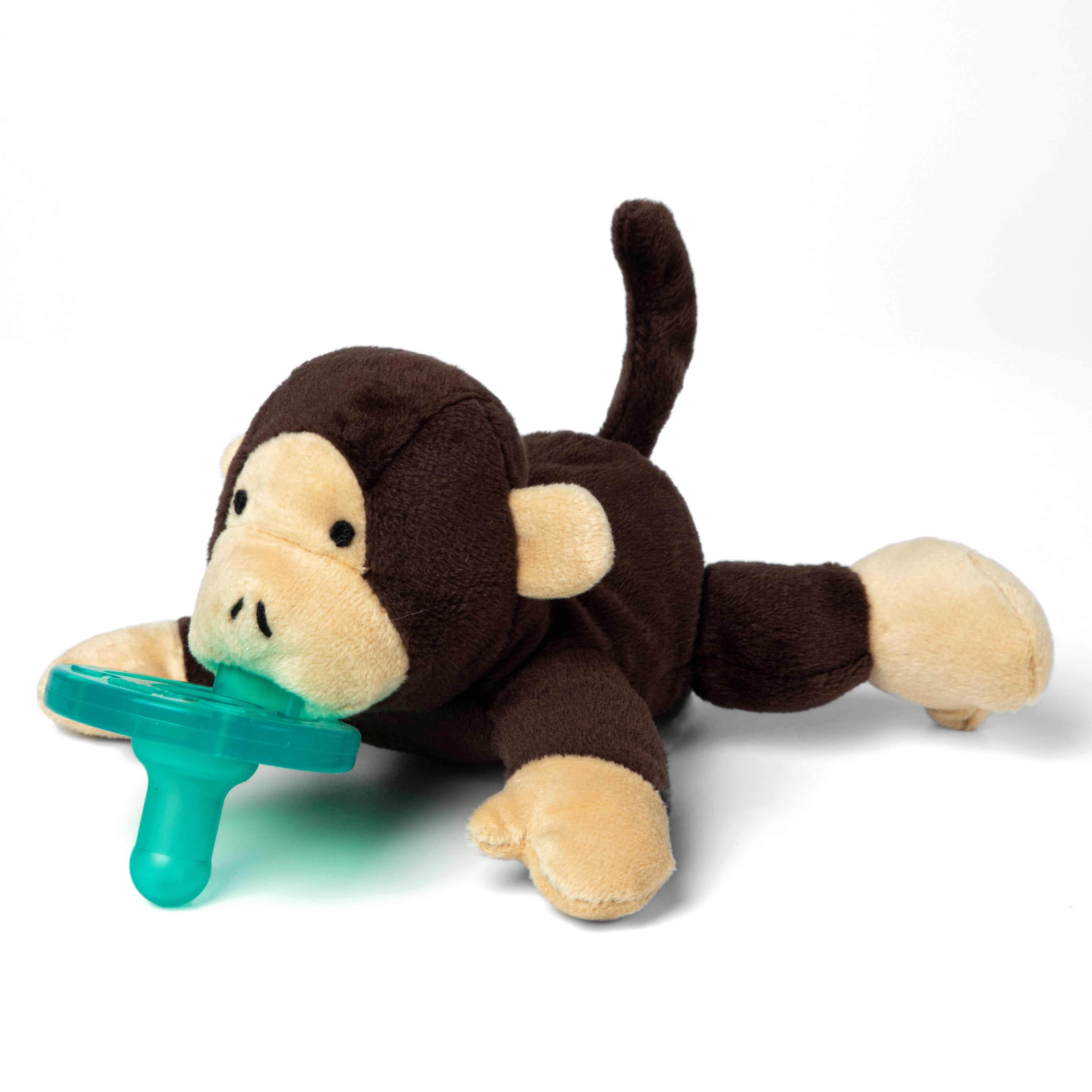 WubbaNub Monkey Infant Plush Pacifier Holder