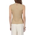 thumbnail image 3 of INSPIRE CHIC Women's Summer Sleeveless Top Casual Work Office Beaded Tank Blouses Tops XL Brown, 3 of 4
