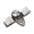 thumbnail image 2 of Colgador de trapeador Soporte para escoba y trapeador Sin necesidad de perforar Sistema de almacenamiento multiusos Gris transparente, 2 of 9