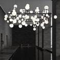 thumbnail image 6 of Sonneman 2065.25 Nebula 48 Light 61" Wide Led Abstract Chandelier - Black, 6 of 6