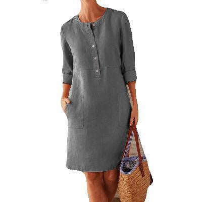 walmart linen dress