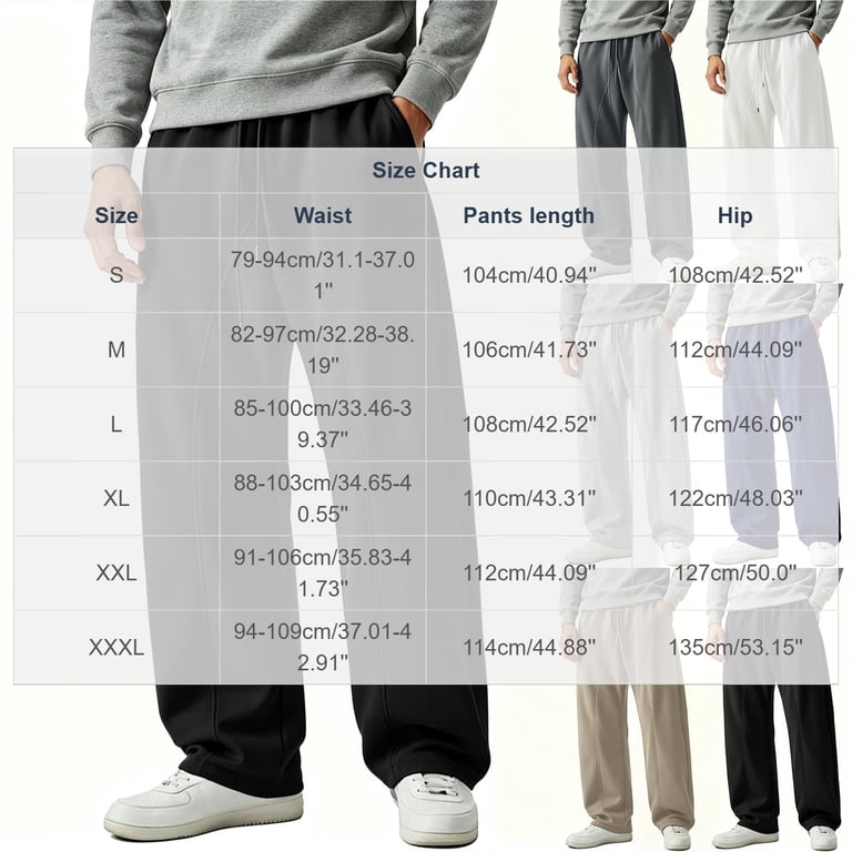 deepweb Sweat Pants／size α Aofany Mens Sweatpants with Pockets Drawstring Elastic Waist Solid