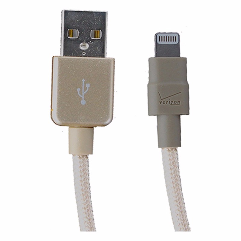 Verizon (APLLIGBRCABGLD RB) 4Ft Charge & Sync Cable for iPhones